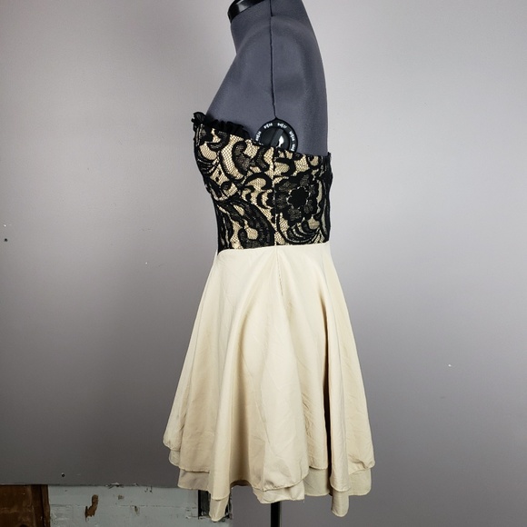 Momoco strapless lace dress sweetheart neckline - Picture 2 of 5